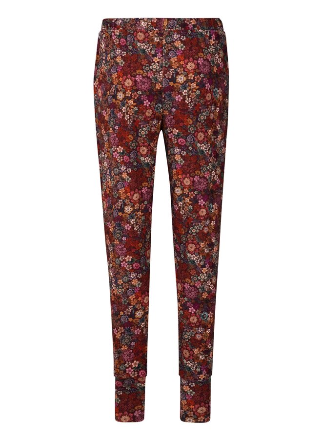 Bobien Long Trousers Tutti i Fiori Red