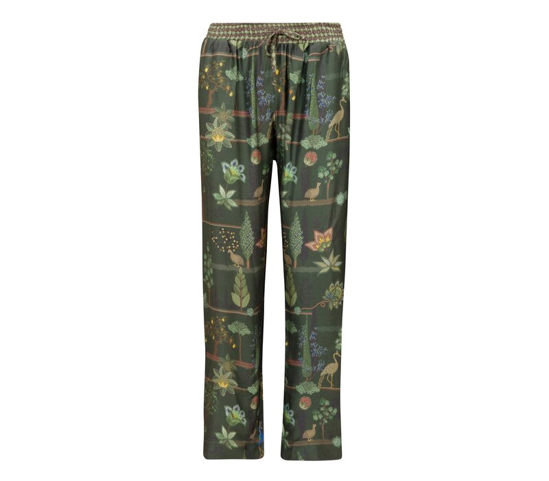 Belin Long Trousers Alberi Dark Green