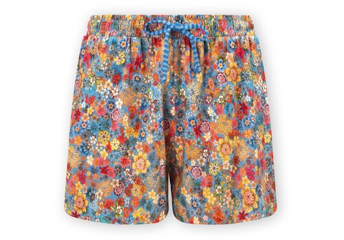 Pip Studio Bob Short Trousers Tutti i Fiori Light Blue