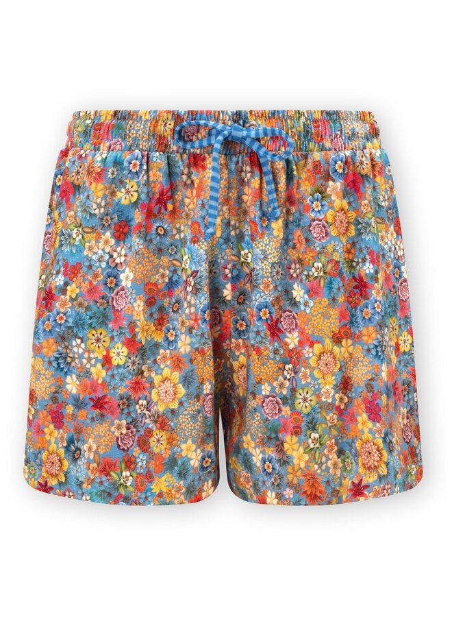 Bob Short Trousers Tutti i Fiori Light Blue