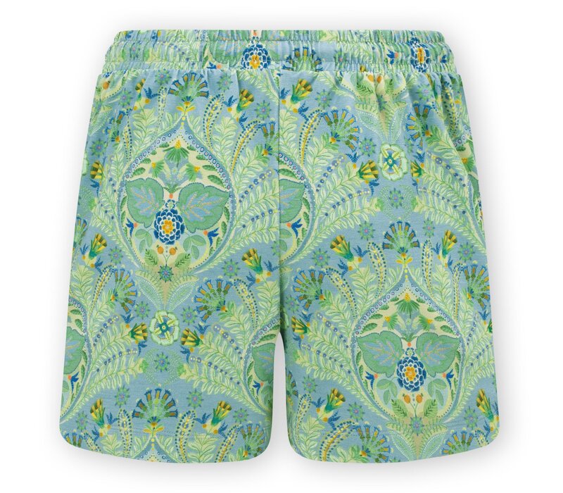 Bob Short Trousers Alba Blue Green