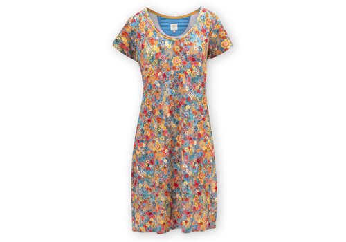 Pip Studio Djoy Short Sleeve Nightdress Tutti i Fiori Light Blue