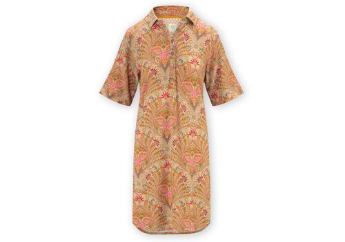 Pip Studio Dewi Short Sleeve Nightdress Alba Khaki