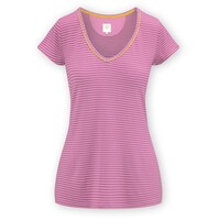 Toy Short Sleeve Top Little Sumo Stripe Lilac