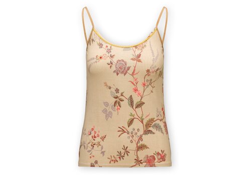 Pip Studio Selina Sleeveless Top Amor de Dios Sand