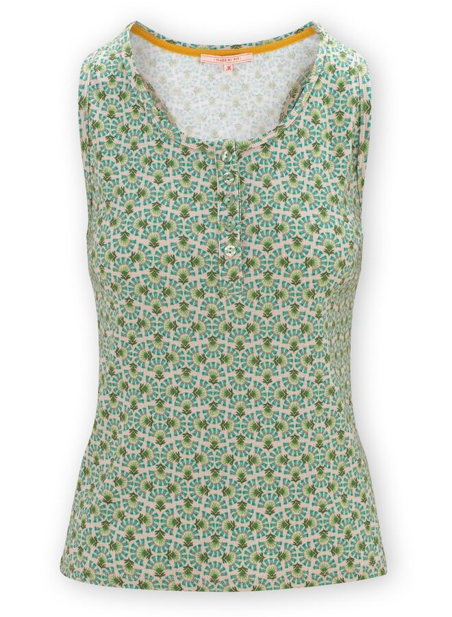 Toni Sleeveless Top Verano Green