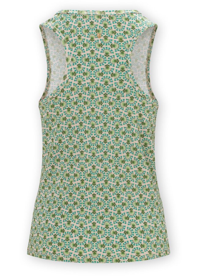 Toni Sleeveless Top Verano Green