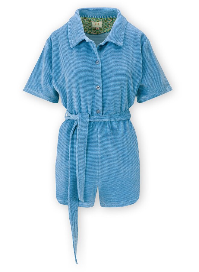 Patty Jumpsuit Petite Sumo Stripe Blue