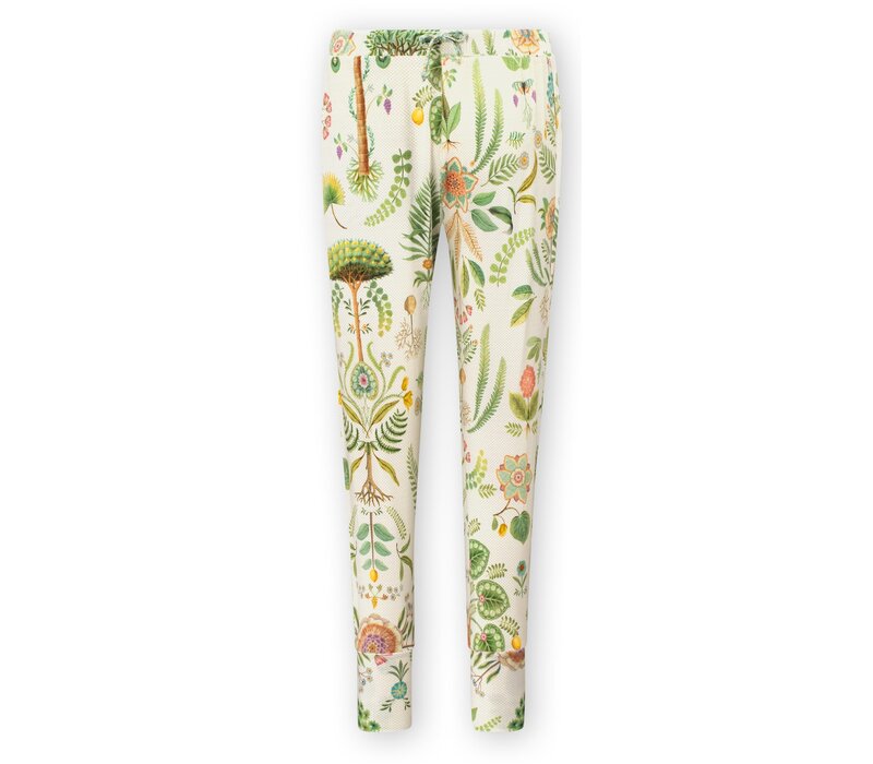 Bobien Long Trousers Bamboleo White