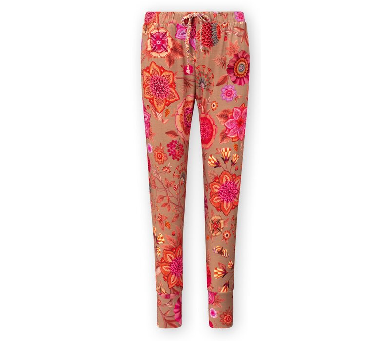 Bobien Long Trousers Viva las Flores Pink