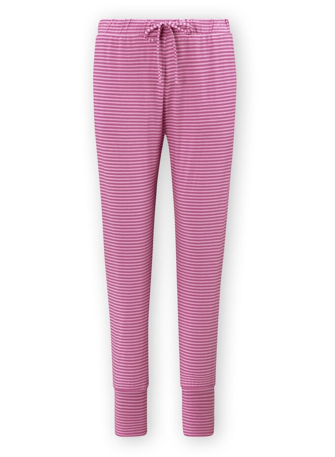 Bobien Long Trousers Little Sumo Stripe Lilac