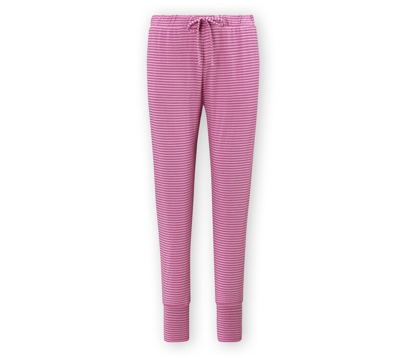 Bobien Long Trousers Little Sumo Stripe Lilac