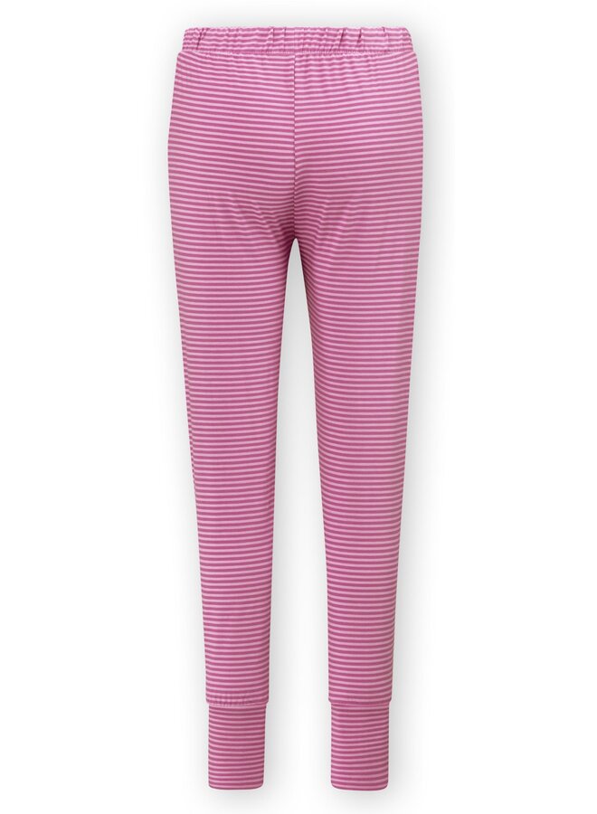 Bobien Long Trousers Little Sumo Stripe Lilac