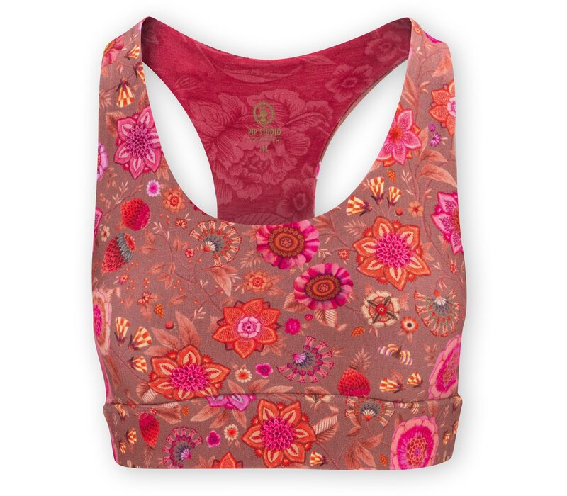 Tahnee Sport Top Señorita Pip Dark Pink