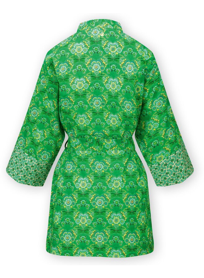 Nelly Kimono Fiesta de Flamencos Green
