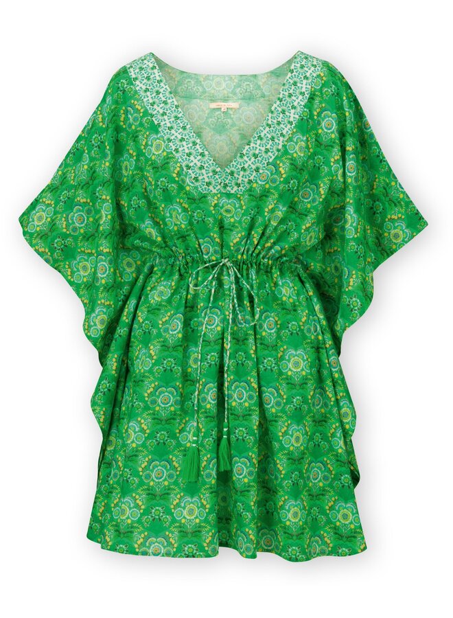 Danini Tunic Fiesta de Flamencos Green