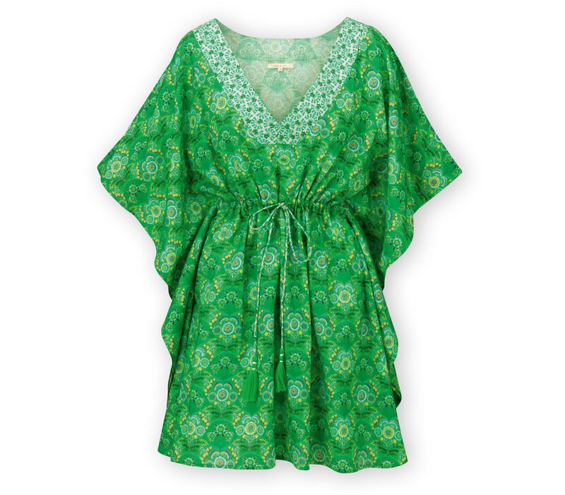 Danini Tunic Fiesta de Flamencos Green