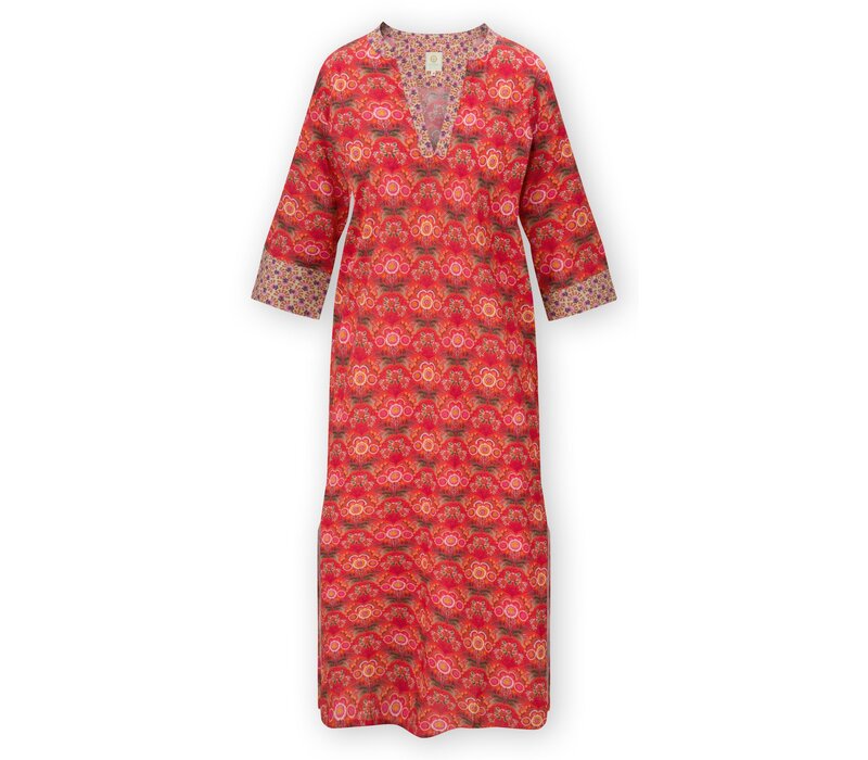 Davina Tunic Fiesta de Flamencos Red