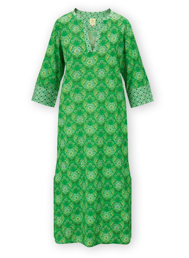 Davina Tunic Fiesta de Flamencos Green