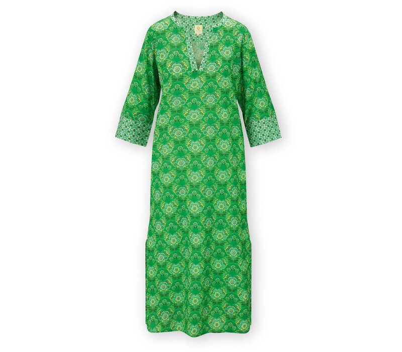 Davina Tunic Fiesta de Flamencos Green