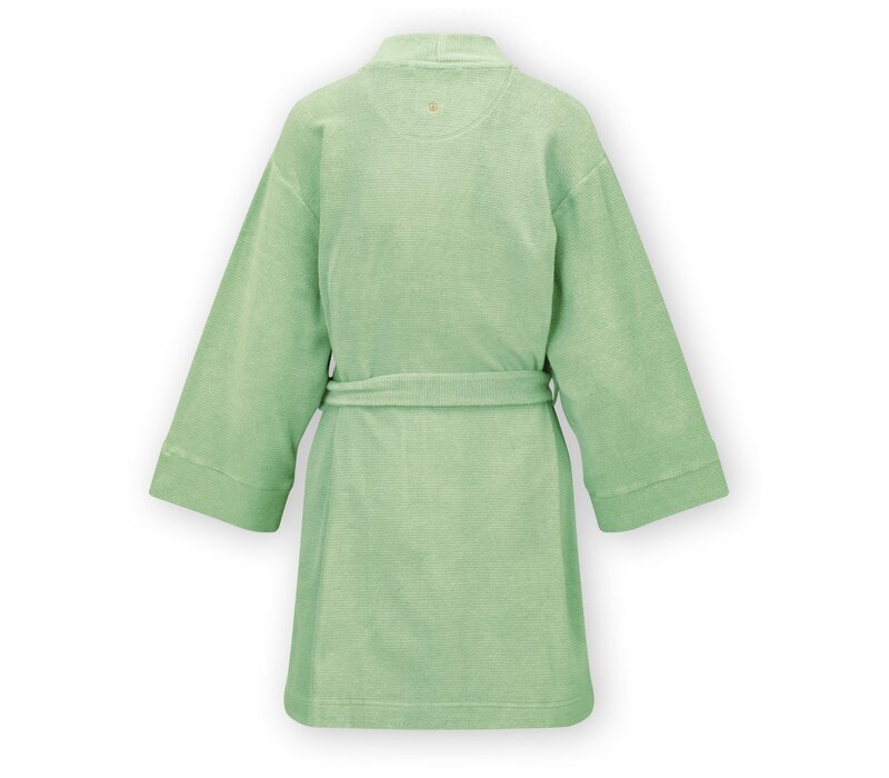 Nadia Kimono Petite Sumo Stripe Green