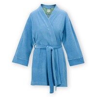 Nadia Kimono Petite Sumo Stripe Blue