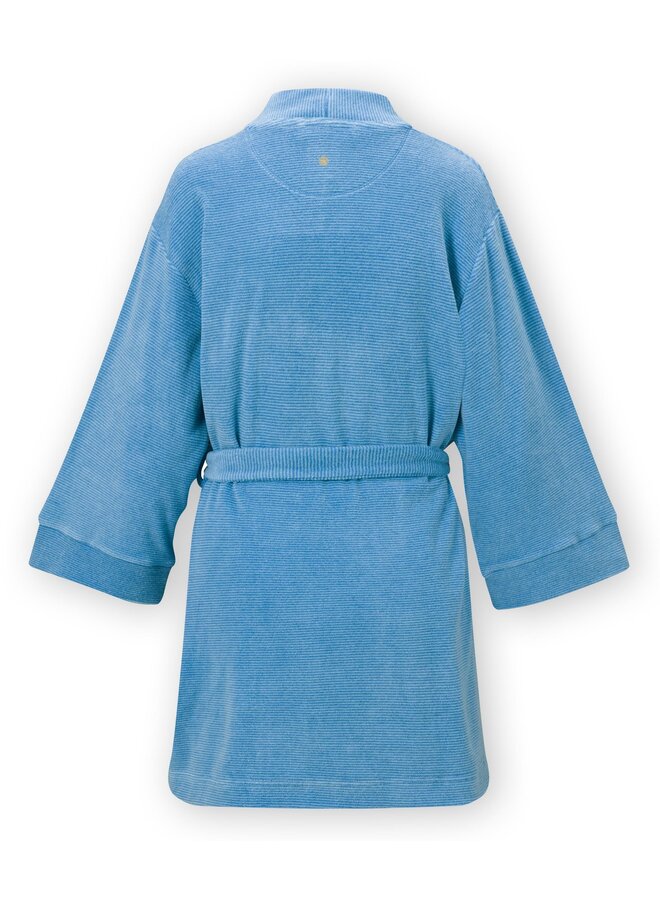 Nadia Kimono Petite Sumo Stripe Blue
