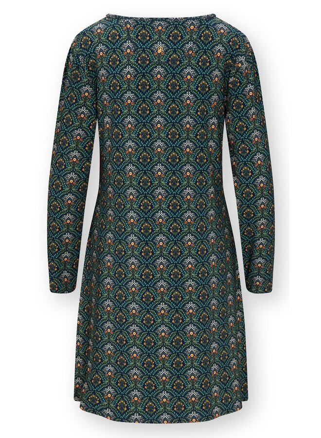 Desiree Long Sleeve Nightdress Bailamos Dark Blue XS