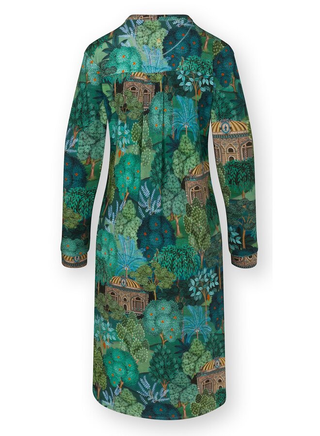 Diogo Long Sleeve Nightdress Jardin de Noche Blue XS