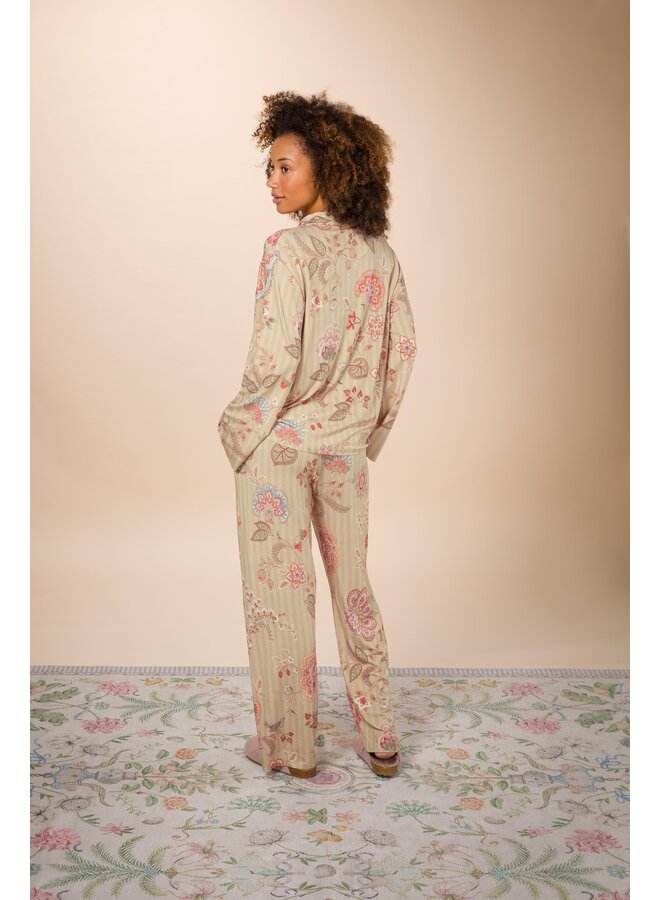 Faye Long Sleeve Top Buenas Noches Sand XS