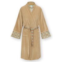 Naomi Kimono Velvet Solid Sand XS