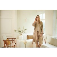 Naomi Kimono Velvet Solid Sand XS