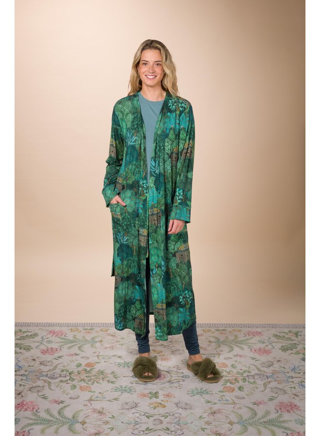 Niels Kimono Jardin de Noche Blue XS
