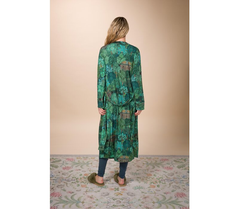 Niels Kimono Jardin de Noche Blue XS