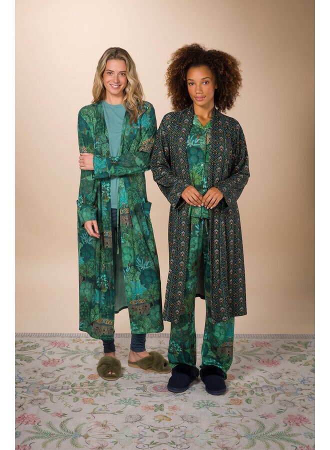 Niels Kimono Jardin de Noche Blue XS
