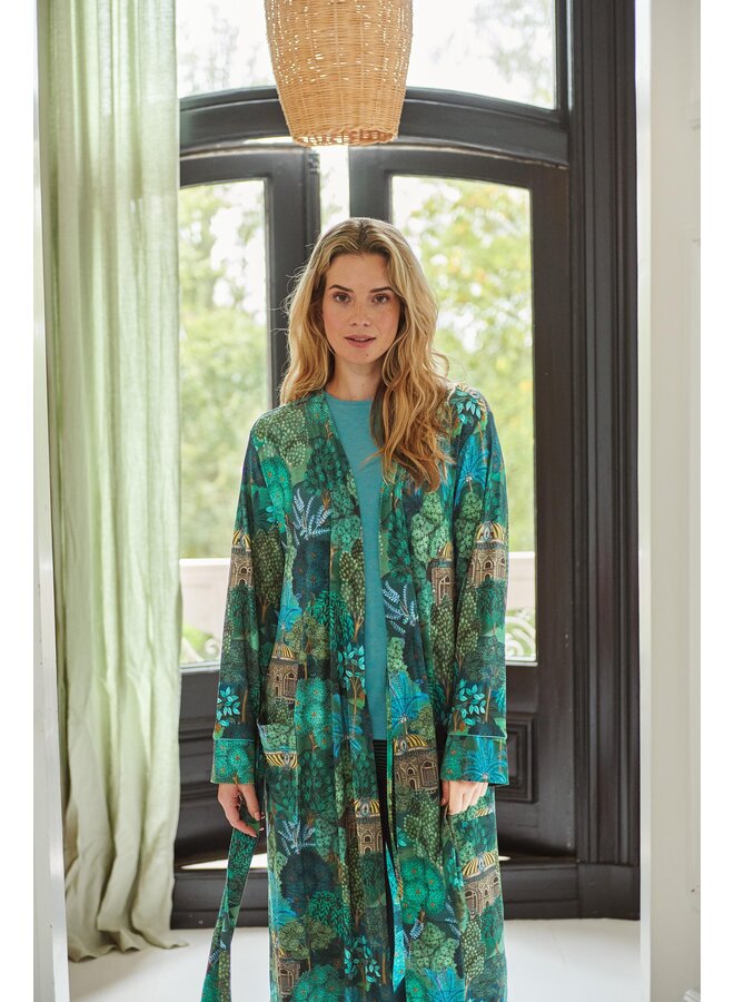 Niels Kimono Jardin de Noche Blue XS