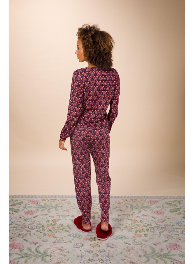 Trice Long Sleeve Top Que si Que no Brown XS