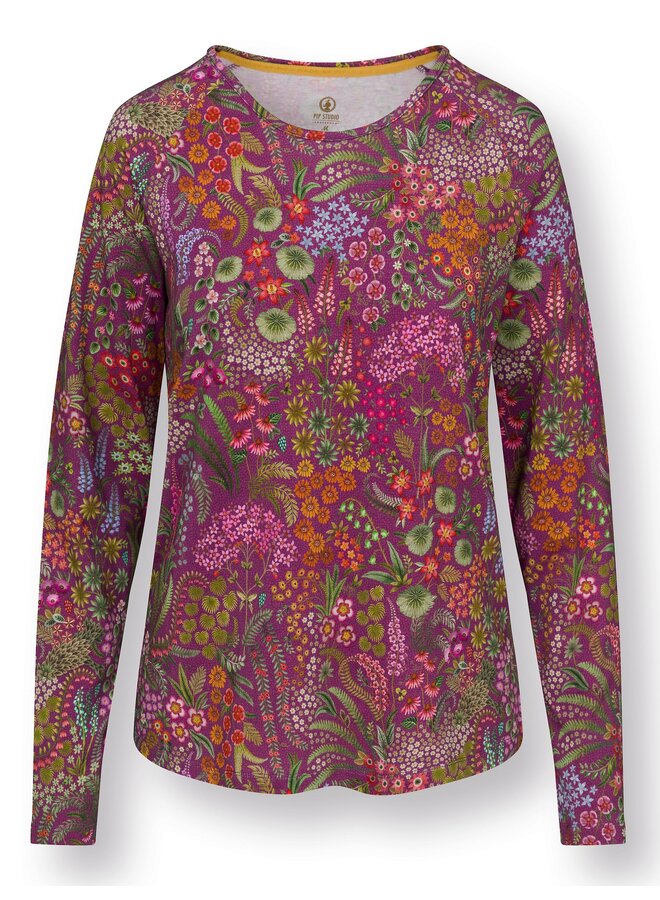 Tina Long Sleeve Top Querida Pink