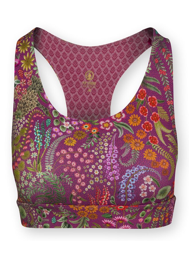 Tahnee Sport Top Querida Pink