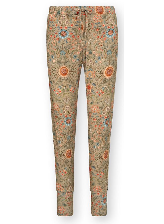 Bobien Long Trousers Flore Pequeña Sand XS