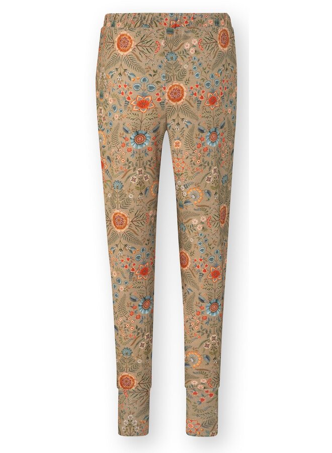 Bobien Long Trousers Flore Pequeña Sand XS