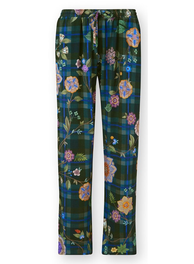 Belin Long Trousers Flores Felices Dark Blue XS