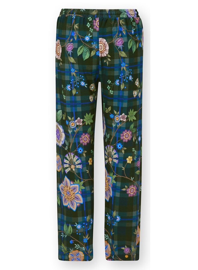 Belin Long Trousers Flores Felices Dark Blue XS
