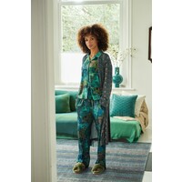 Belin Long Trousers Jardin de Noche Blue XS