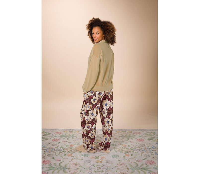 Belin Long Trousers Rosita Brown XS