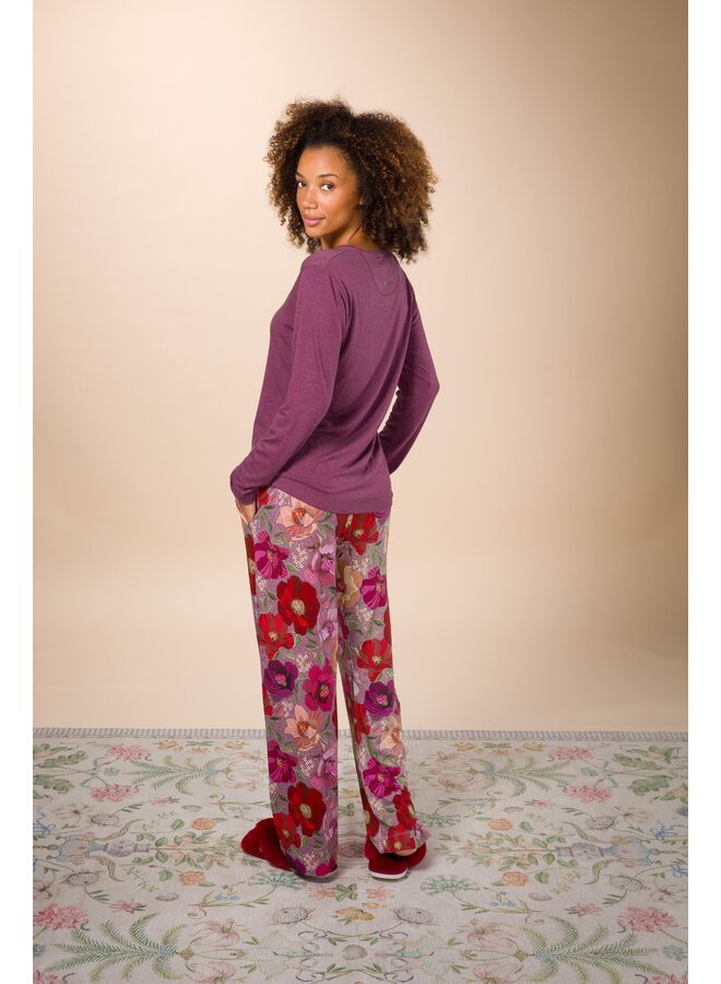 Belin Long Trousers Rosita Purple XS