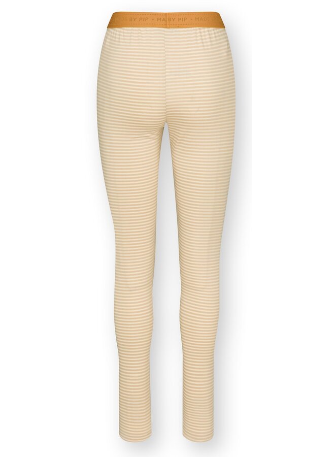 Bibi Long Trousers Little Sumo Stripe Sand XS