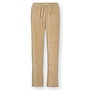 Britta Long Trousers Velvet Solid Sand XS