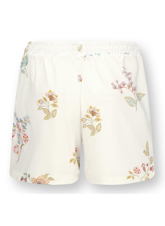Bo Short Trousers Blossom Chique White