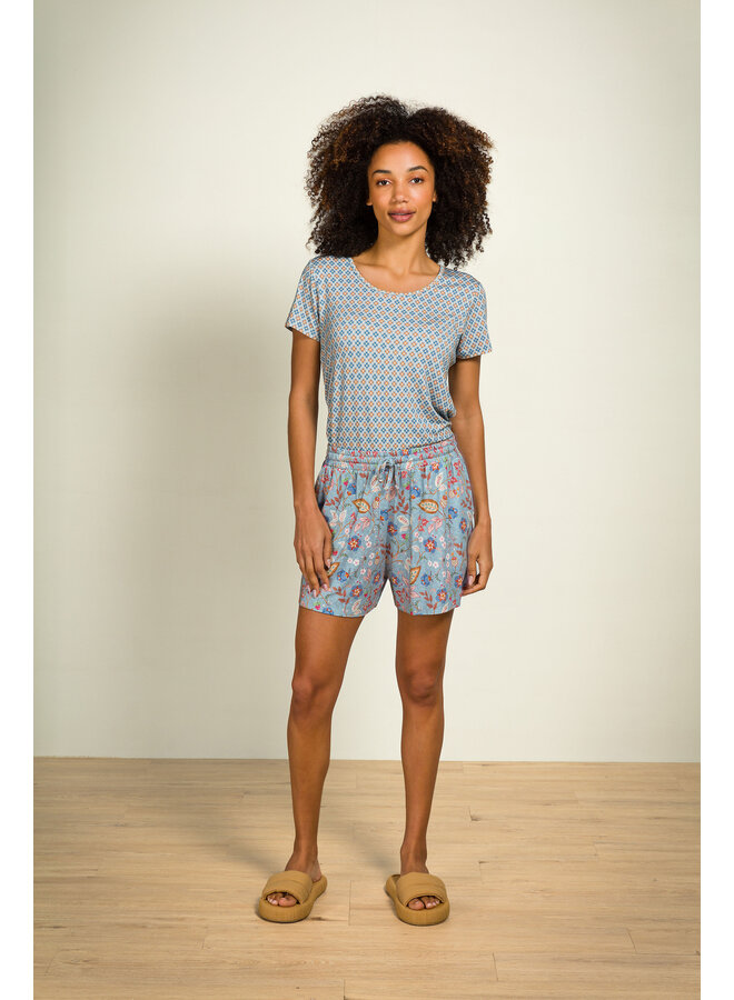 Bob Short Trousers Jameela Blue